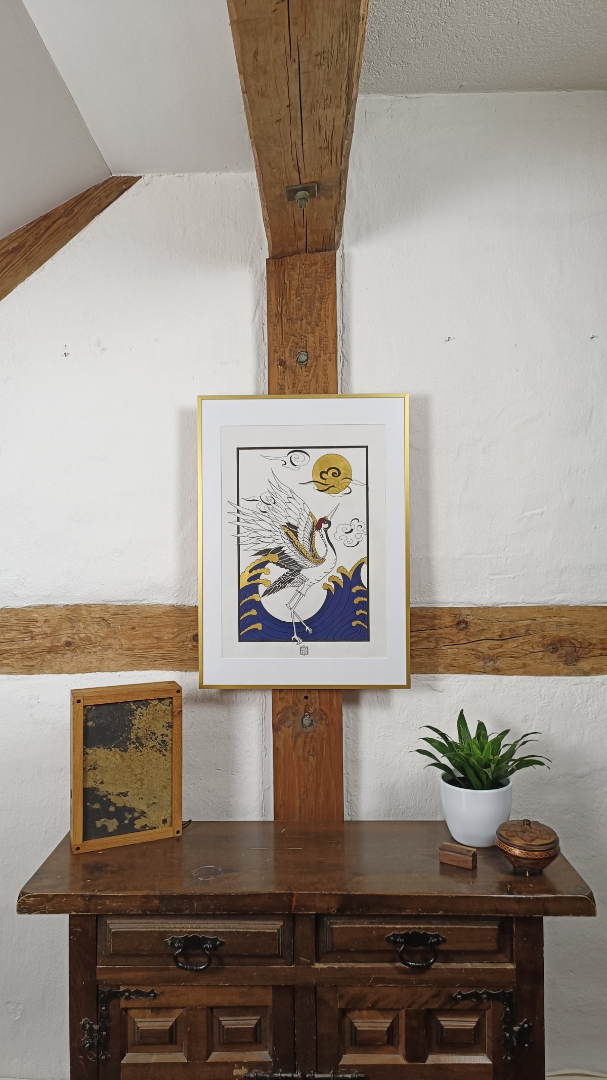 SIMBRA - Kunst, Kranich SIMBRA - Kunst, Kranich